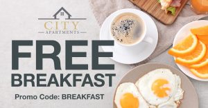 City Apartments - Free Breakfast Deals
