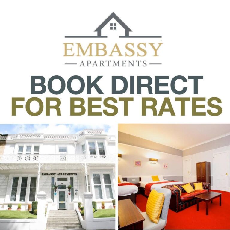 Embassy Apartments Glasgow with Free Parking Ideal for Family Holidays