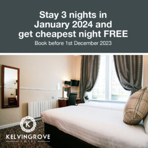 Stay 3 nights in January 2024 and get cheapest night free